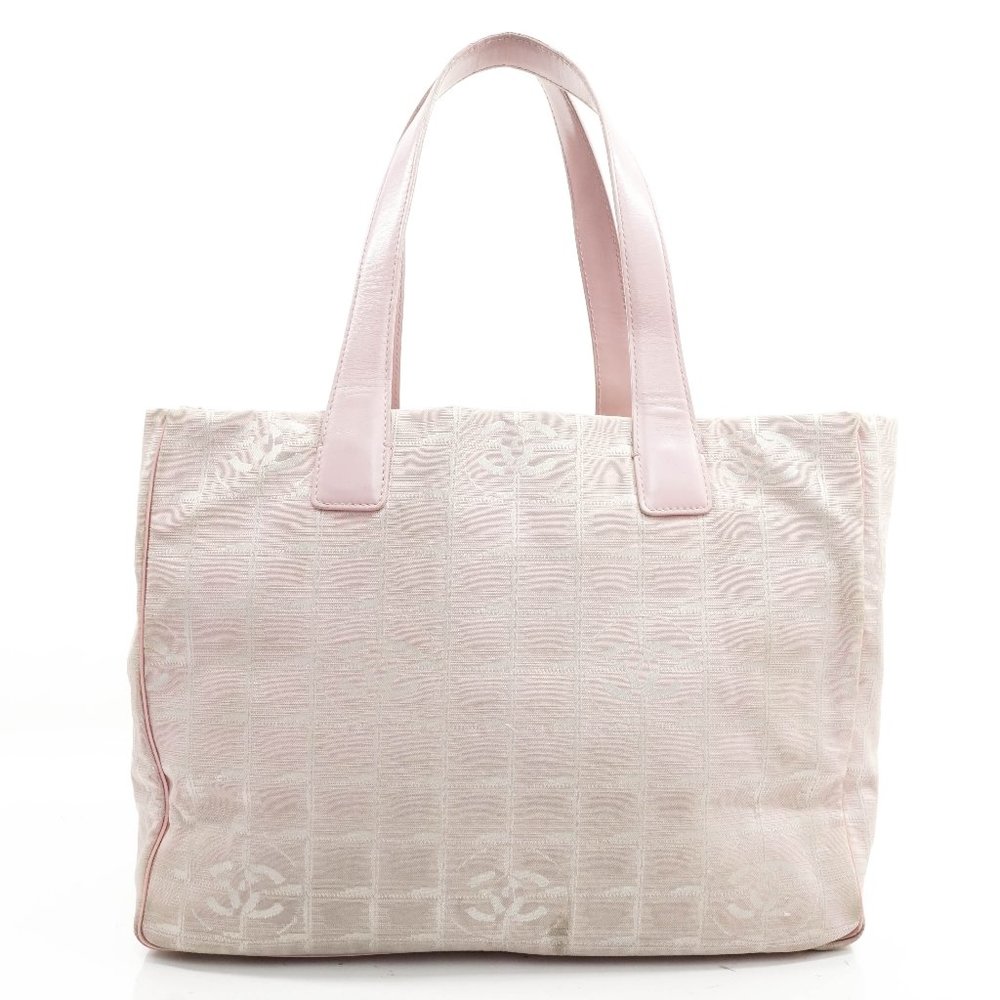 RARE!! Auth Chanel New Travel Line Tote Bag #15682C86